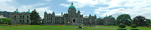 Parlamentsgebaude in Victoria, British Columbia
